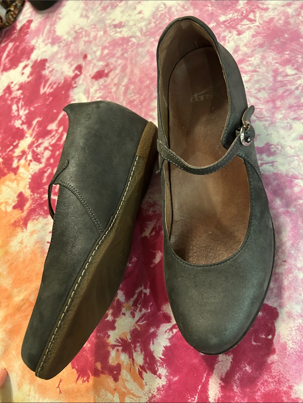 Dansko Lorelei graphite wedge size 40